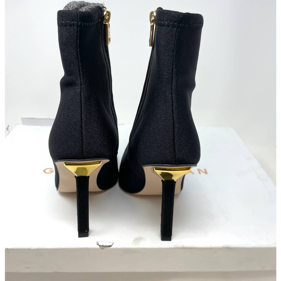 Good American Neoprene Pointed Toe Ankle Booties In Black Size 7.5 New - Picture 7 of 12